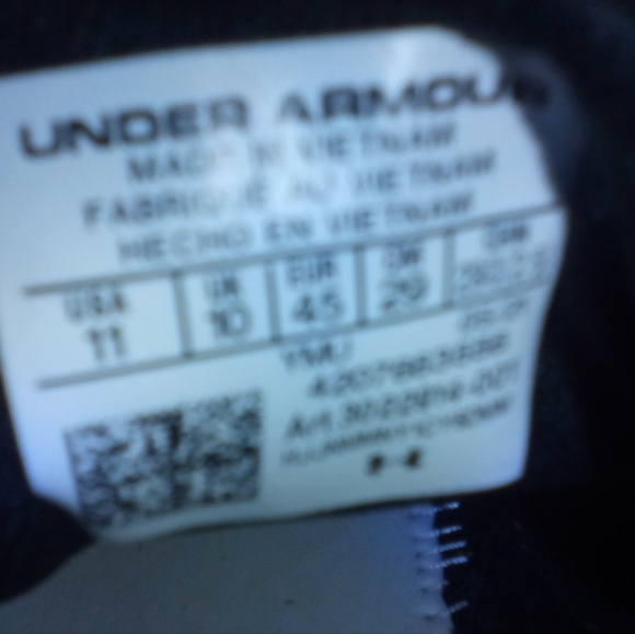 Under armour black slip-on non-tie sneakers#new Insoles - Picture 7 of 8